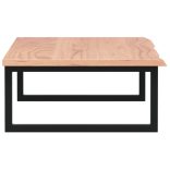 acél és tömör tölgyfa falra szerelhető mosdópolc