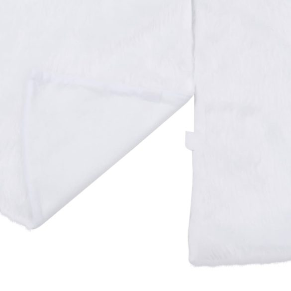 fehér karácsonyfa szoknya műszőrme 90 cm