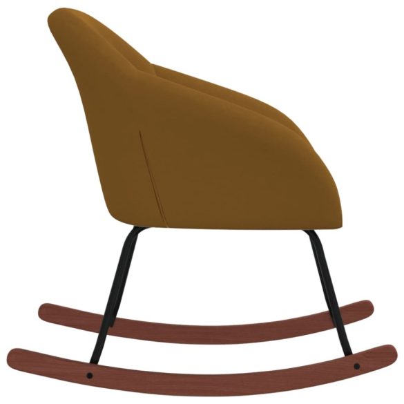 barna szövet hintaszék