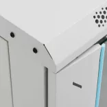 szürke 15U hálózati szekrény 19 IP20 60 x 45 x 86 cm"