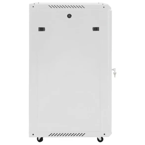 szürke 18U hálózati szekrény 19 IP20 60 x 60 x 100 cm"