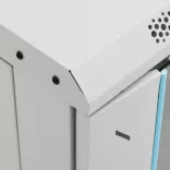 szürke 18U hálózati szekrény 19 IP20 60 x 60 x 100 cm"