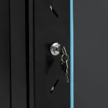 fekete 22U hálózati szekrény 19 IP20 60 x 60 x 120 cm"