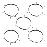 fekete vas és acél kerti fűhenger szellőztetőtüskékkel 63 L