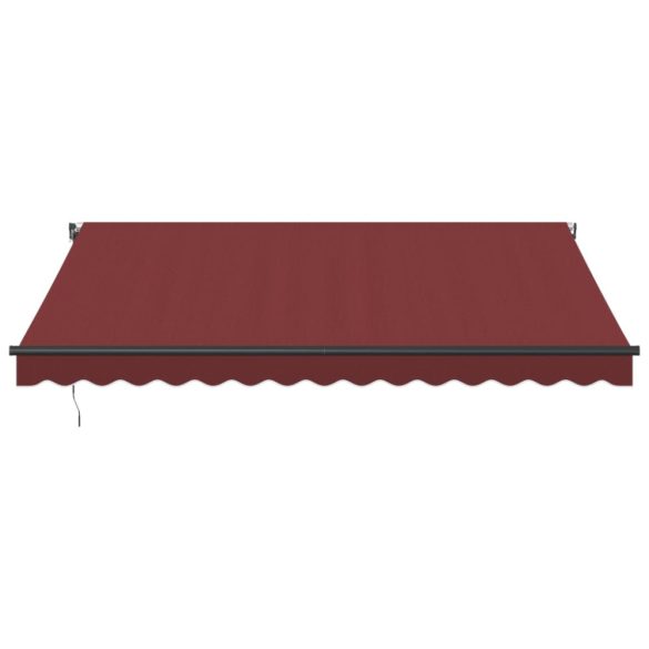 burgundi vörös automata napellenző 400 x 300 cm