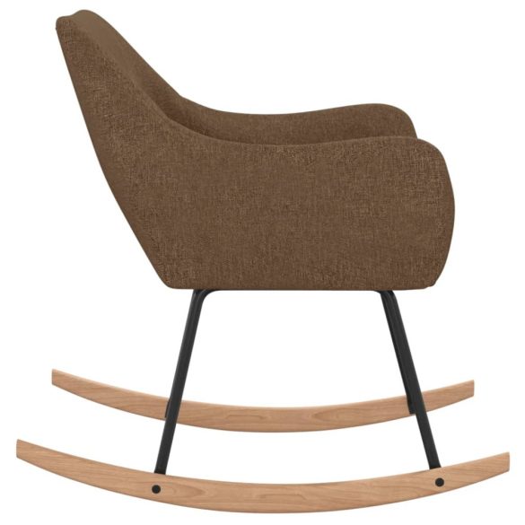 barna szövet hintaszék