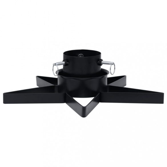 fekete karácsonyfatalp 47 x 47 x 13,5 cm