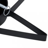 fekete karácsonyfatalp 47 x 47 x 13,5 cm