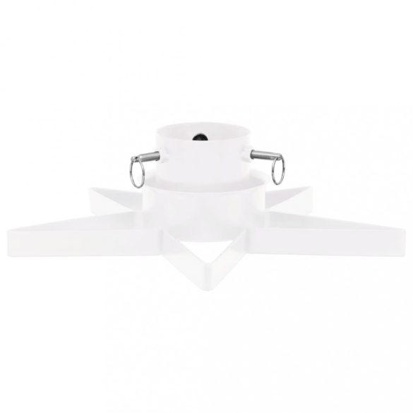 fehér karácsonyfatalp 47 x 47 x 13,5 cm