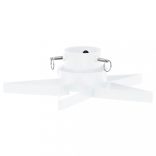 fehér karácsonyfatalp 47 x 47 x 13,5 cm