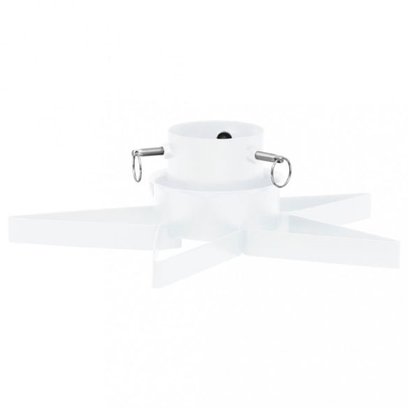 fehér karácsonyfatalp 47 x 47 x 13,5 cm