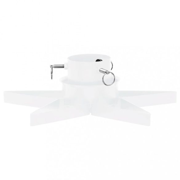 fehér karácsonyfatalp 47 x 47 x 13,5 cm