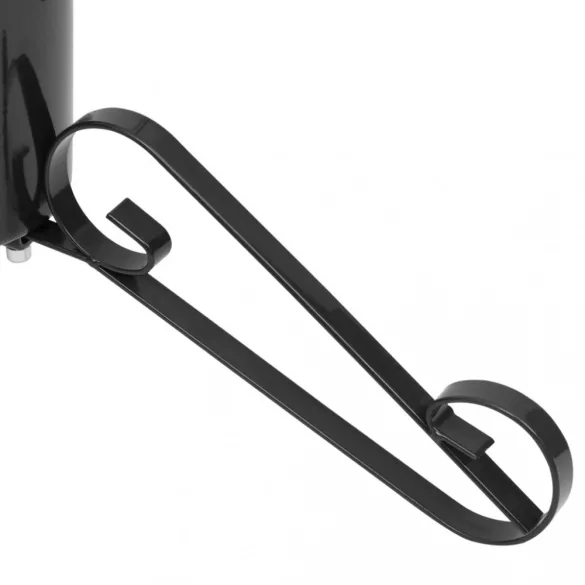 fekete karácsonyfatalp 58 x 58 x 21 cm