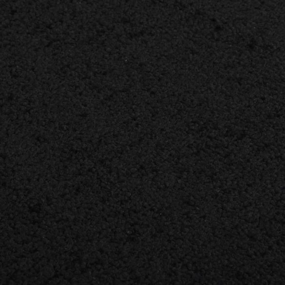 fekete lábtörlő 60 x 80 cm