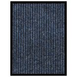 kék csíkos lábtörlő 40 x 60 cm