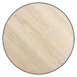 sonoma-tölgyszínű MDF dohányzóasztal Ø35 cm