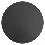 fekete MDF dohányzóasztal Ø35 cm