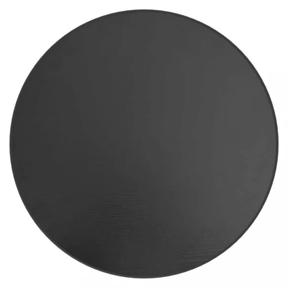 fekete MDF dohányzóasztal Ø35 cm