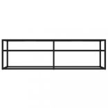 átlátszó edzett üveg TV-szekrény 140 x 40 x 40,5 cm