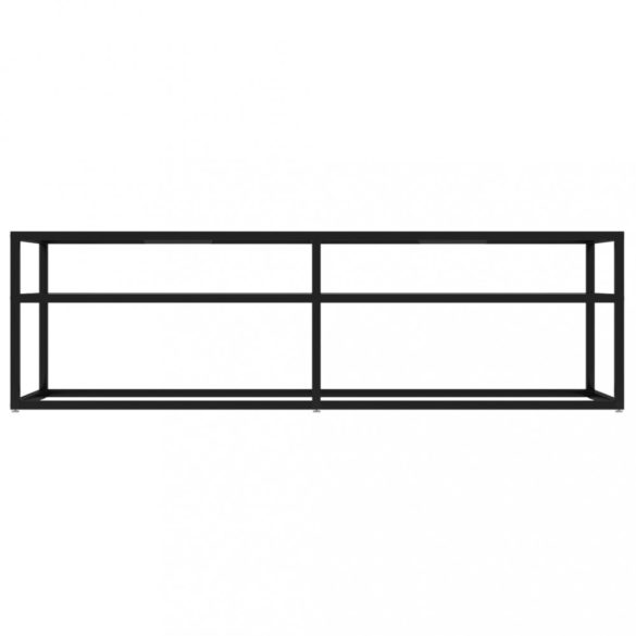 átlátszó edzett üveg TV-szekrény 140 x 40 x 40,5 cm