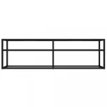 fehér márvány színű edzett üveg TV-szekrény 140 x 40 x 40,5 cm