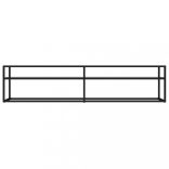 átlátszó edzett üveg TV-szekrény 180 x 40 x 40,5 cm