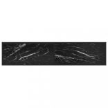 fekete márvány színű edzett üveg TV-szekrény 180 x 40 x 40,5 cm