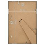 5 db ezüstszínű MDF fali/asztali fényképkeret 70 x 90 cm