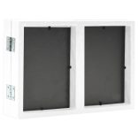 fehér háromszárnyas fényképkeret 28x18 cm + 2x(13x18 cm)