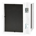 fehér kétszárnyas fényképkeretszett 2 x (13 x 15 cm)