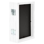 fehér kétszárnyas fényképkeretszett 2 x (13 x 15 cm)