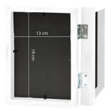 fehér kétszárnyas fényképkeretszett 2 x (13 x 15 cm)