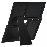fekete MDF fényképkeretszett 4 db 10 x 15 cm-es képhez