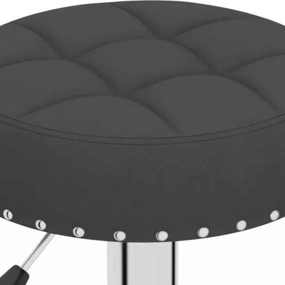 2 db fekete szövet bárszék