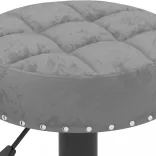 2 db sötétszürke bársony bárszék