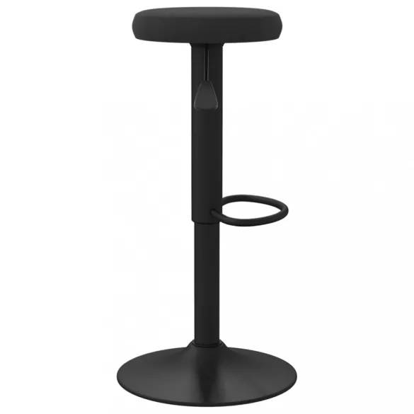 2 db fekete bársony bárszék