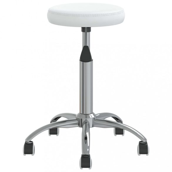 fehér műbőr forgó irodaszék