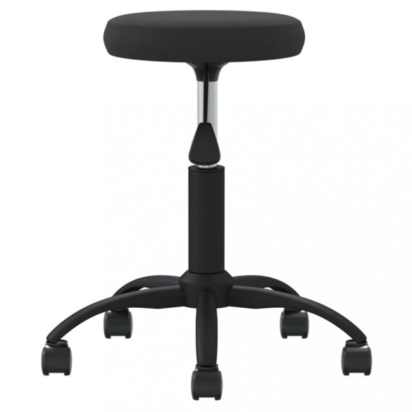 fekete bársony forgó irodaszék