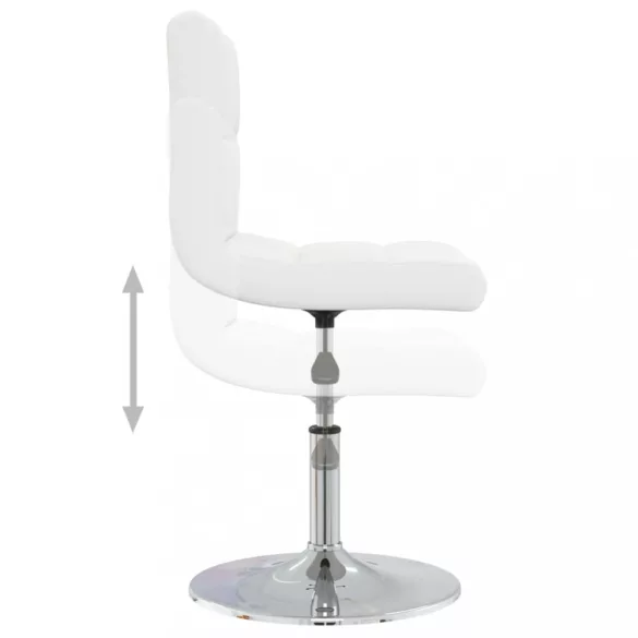 fehér műbőr bárszék