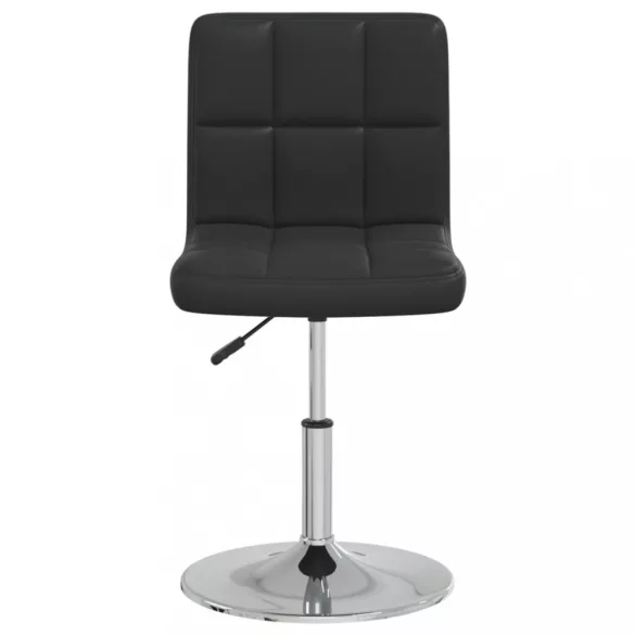 fekete műbőr bárszék