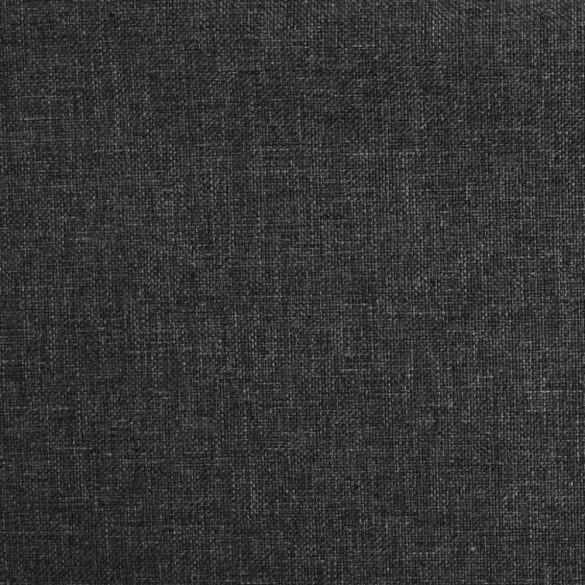 2 db fekete szövet forgó étkezőszék