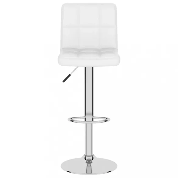 fehér műbőr bárszék