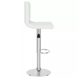 fehér műbőr bárszék