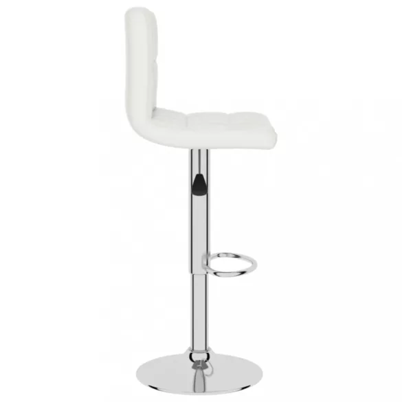 fehér műbőr bárszék