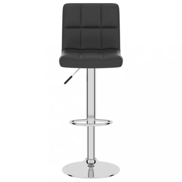 fekete műbőr bárszék