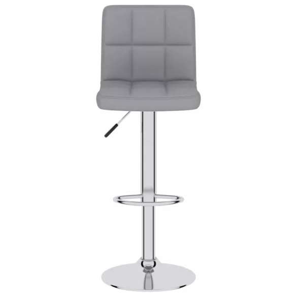 2 db világosszürke szövet bárszék