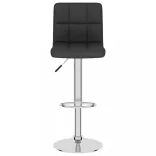 2 db fekete szövet bárszék