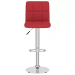 2 db bordó szövet bárszék