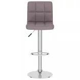 2 db tópszínű szövet bárszék