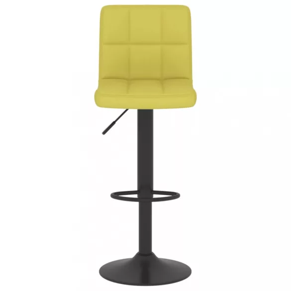 zöld szövet bárszék